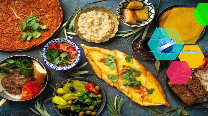 غذاهای ترکی را تجربه کرده و لذت ببرید ، زیما سفر
